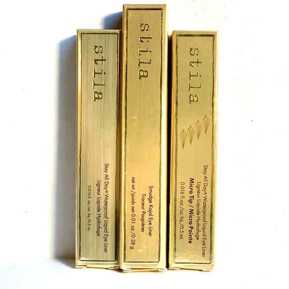 Stila Other - INTENSE BLACK LINER TRIO- FULL SIZE -NWT